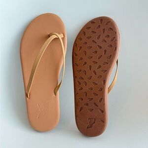 Ancient Greek Sandals Natural Flip Flop